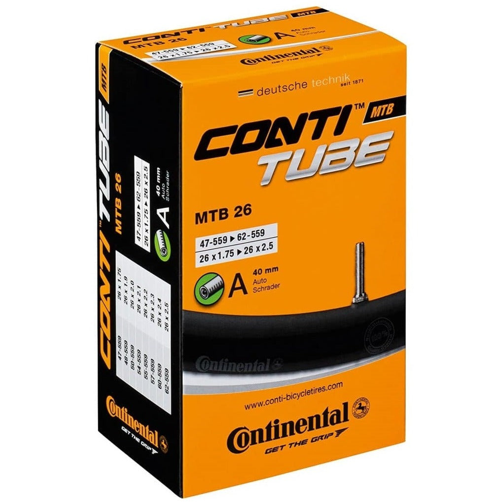 Continental Cámara de Aire - MTB 26" 1.75/2.5 Schrader