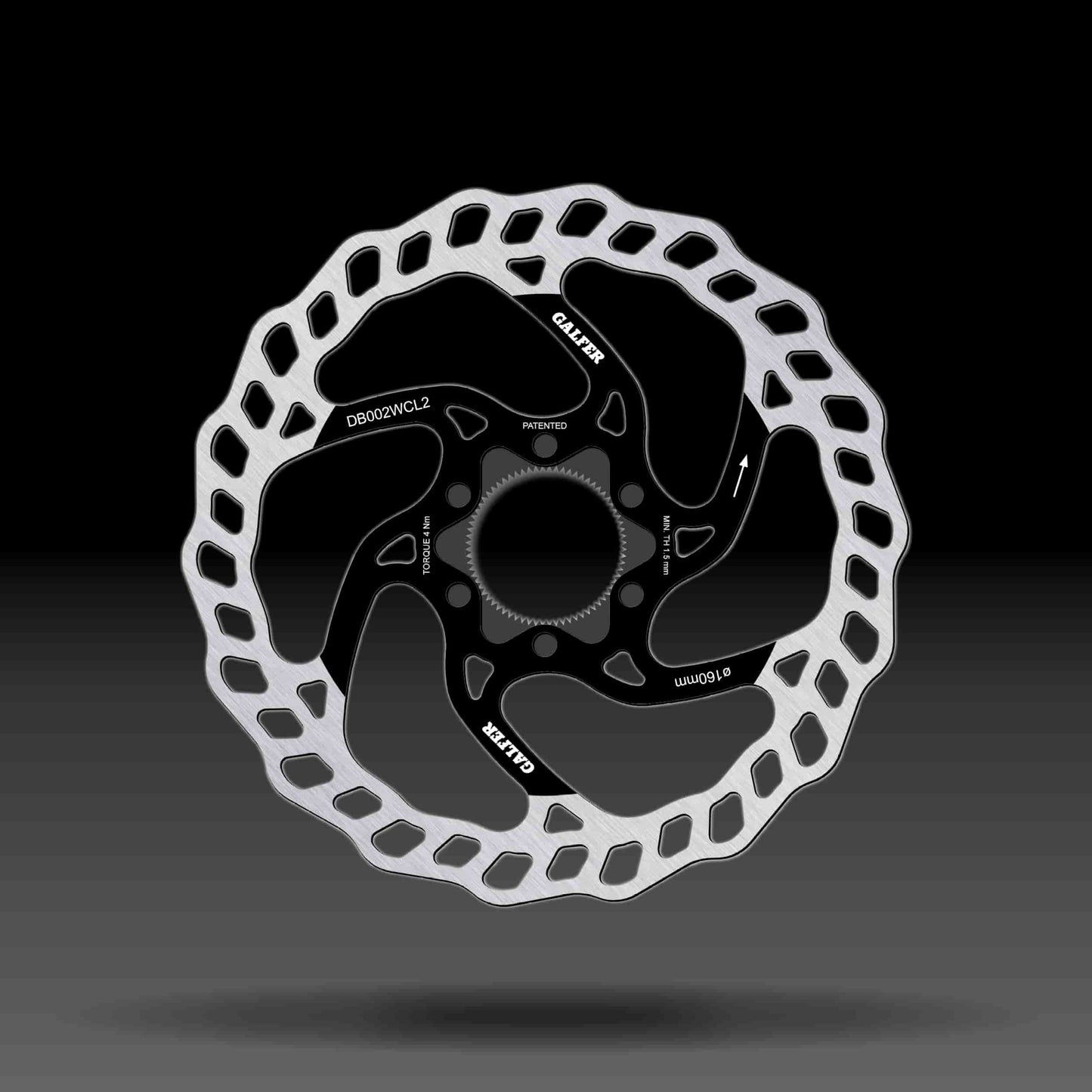 GALFER DISCO DE FRENO 2.0MM - Centerlock