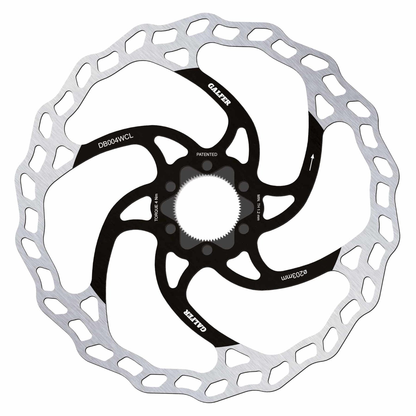 GALFER DISCO DE FRENO 1.8MM - Centerlock