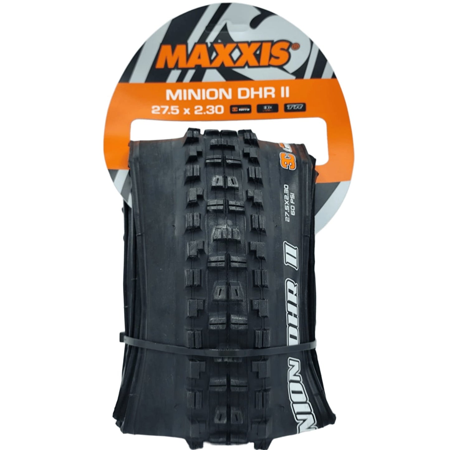 Maxxis MINION DHR II 27.5X2.30" TR EXO MAXXTERRA 60TPI Neumático plegable