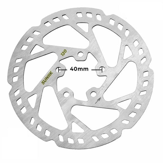 SUNIIK Disco de freno 5 agujeros - compatible con patinetes