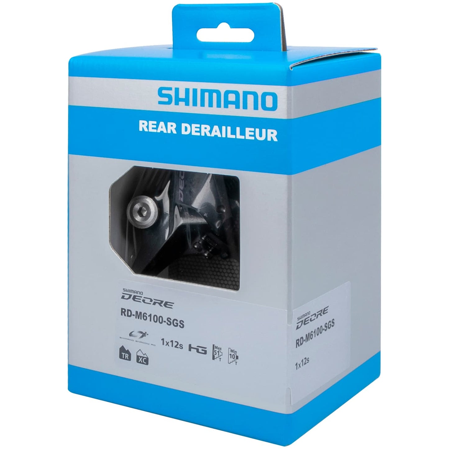 Cambio Trasero Shimano Deore RD-M6100-SGS - Shadow RD+ 1x12 Velocidades