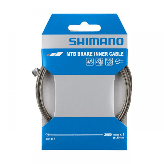 CABLE SHIMANO MTB BRAKE 1.6/2050mm INOX