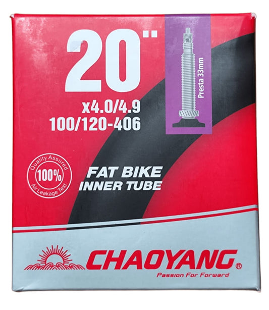 CHAOYANG Cámara de Aire 20X4.0/4.9 - Presta 33mm
