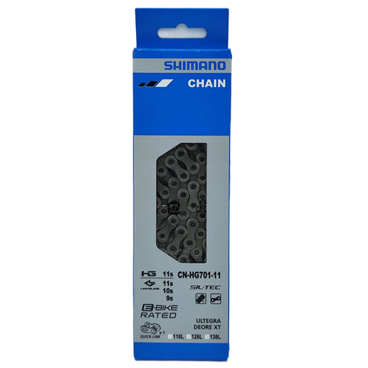 Cadena Shimano Ultegra/Deore xt 11v CN-HG701-11 126e con Quick Link