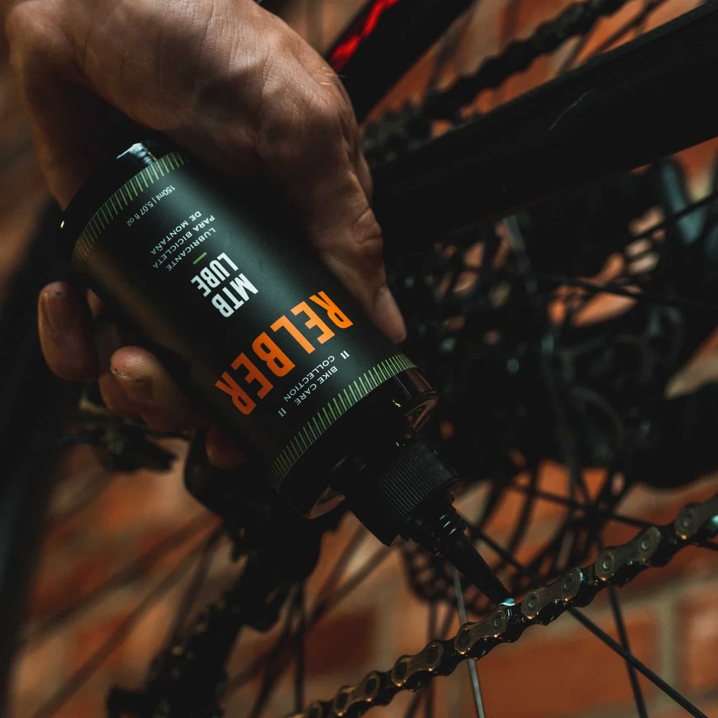 Cera para cadena RELBER MTB Lube 150 ml