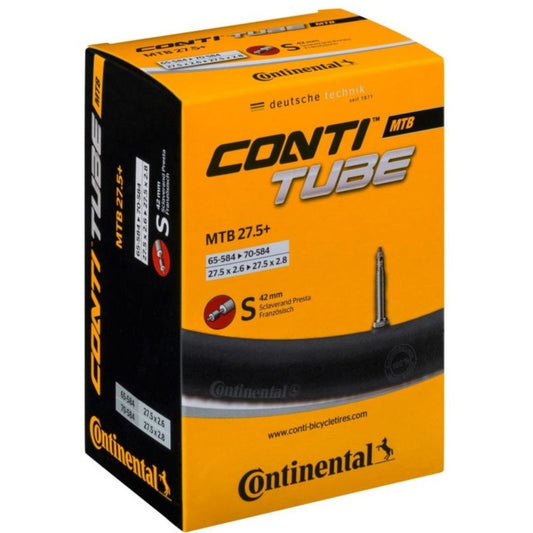 Continental Cámara de Aire - MTB 27'5"+ 2.6/2.8 Presta