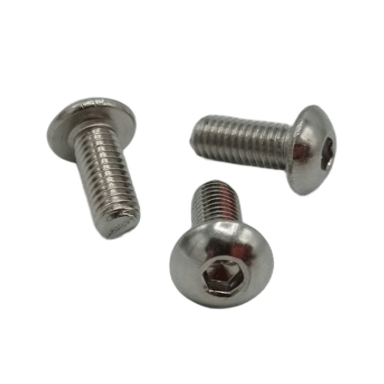 Tornillo de cabeza hexagonal M5X12mm - Acero INOX - 1 Unidad