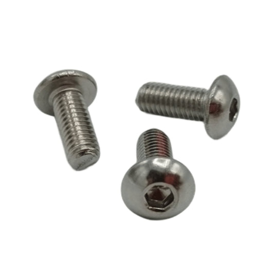 Tornillo de cabeza hexagonal M5X12mm - Acero INOX - 1 Unidad