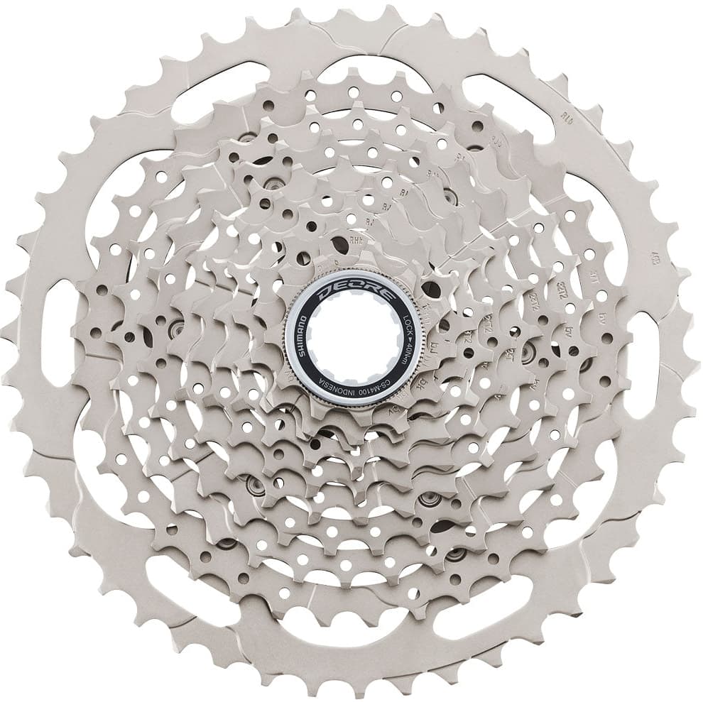 SHIMANO DEORE CS-M4100 Cassette 10 velocidades - 11-46 dientes