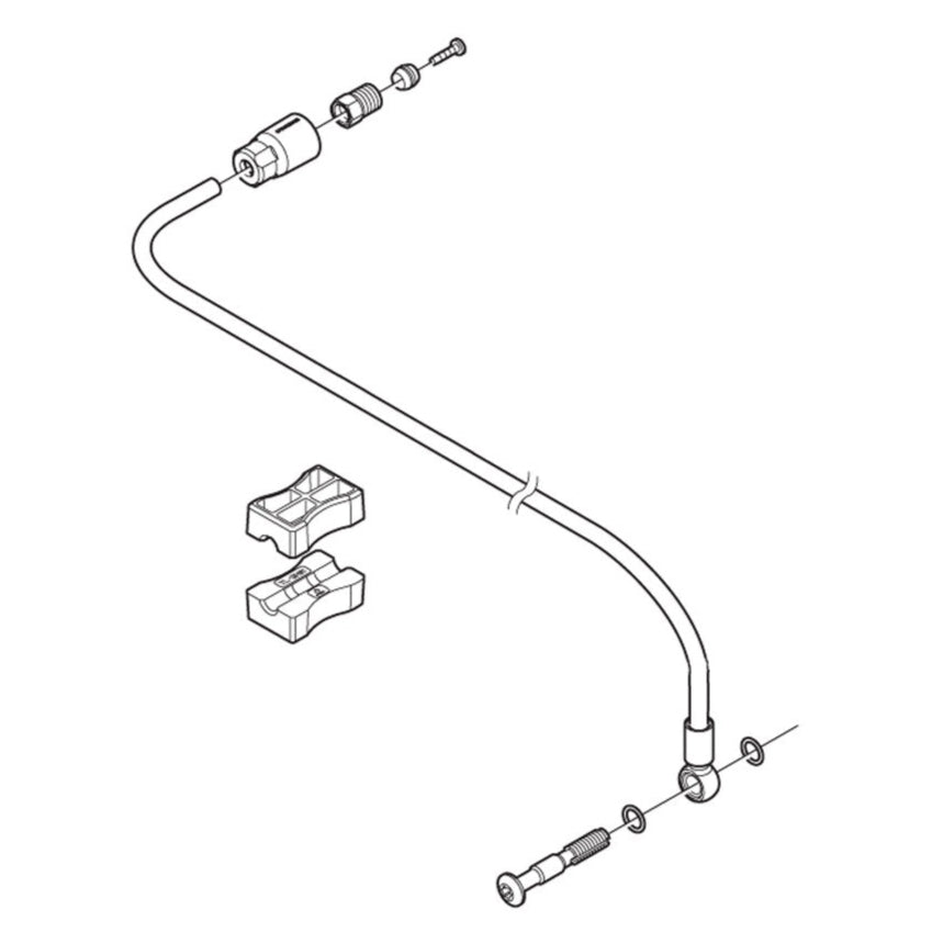 SHIMANO SM-BH90-SBM-A Cable para Freno de Disco XTR / Deore XT / SLX