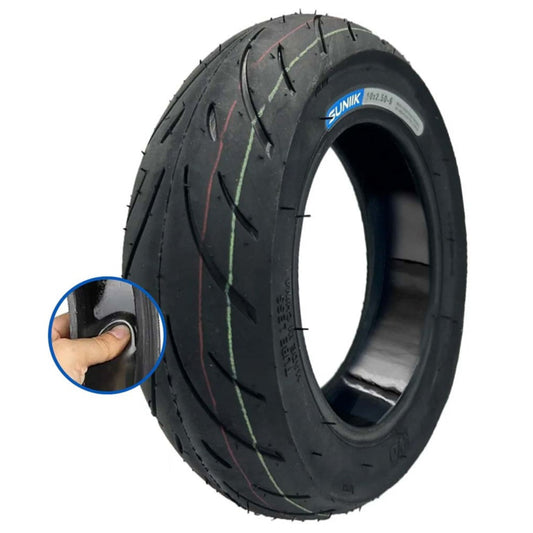 SUNIIK Rueda Cubierta 10×2.50-6 tubetype con Gel antipinchazo