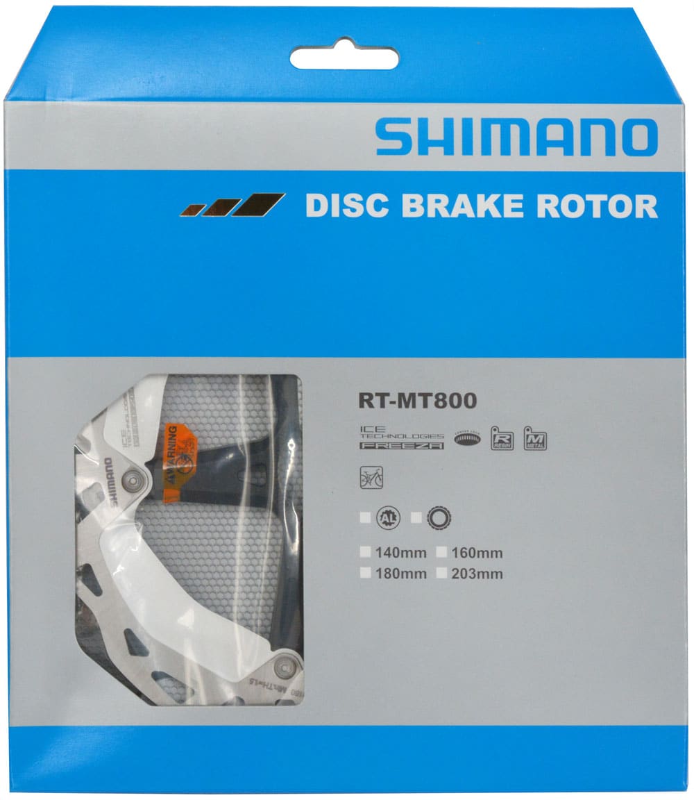 Shimano Deore XT RT-MT800 Ice-Tech Freeza Disco de freno