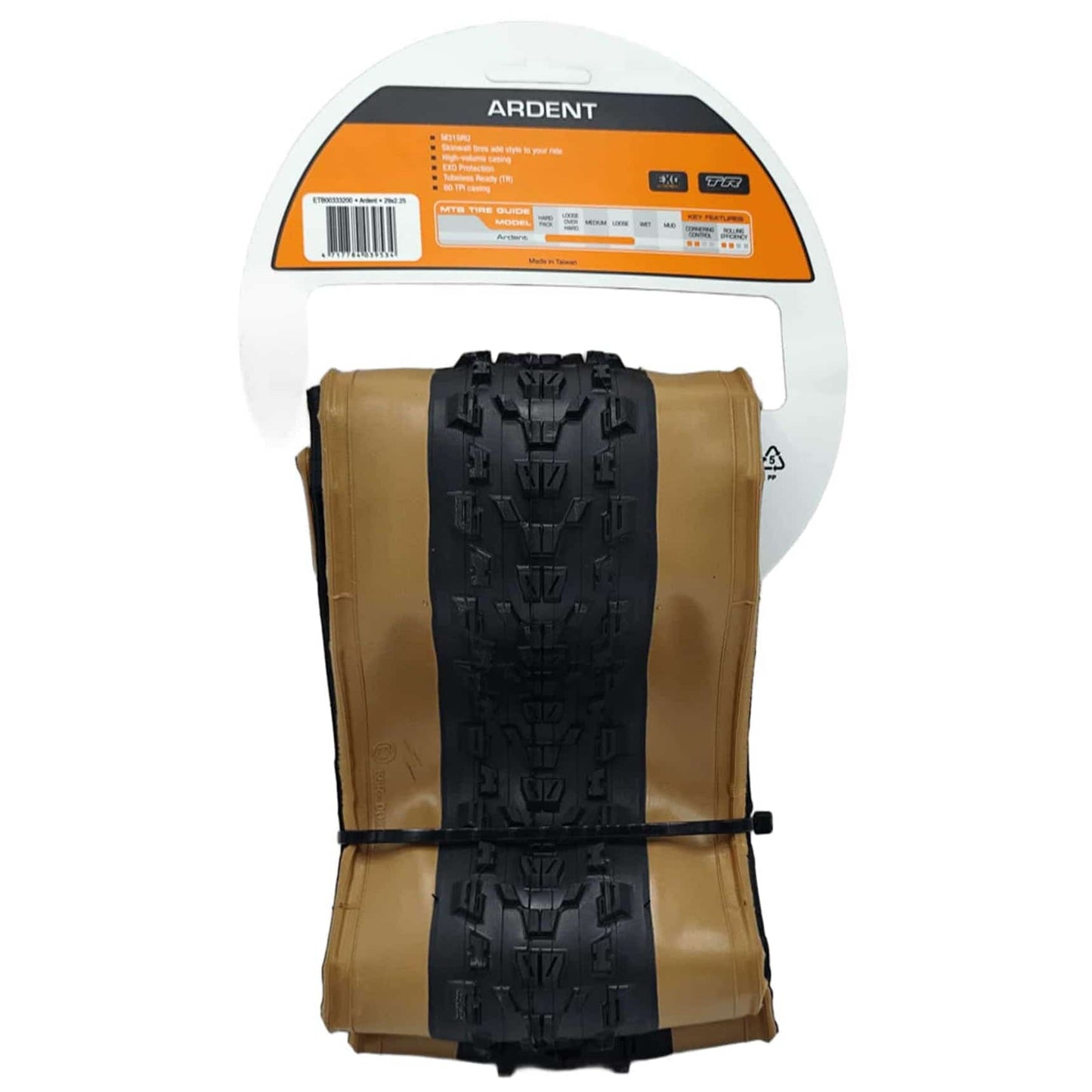 Maxxis ARDENT TANWALL 29X2.25" TR EXO DUAL 60TPI Neumático plegable