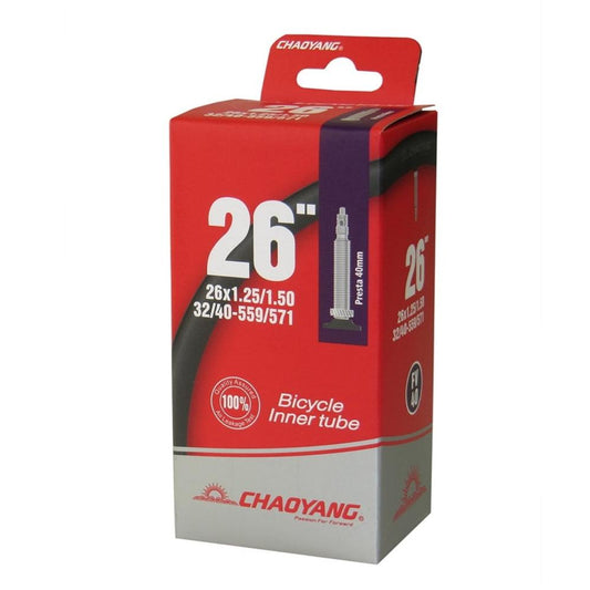 CHAOYANG Cámara de Aire - 26" 1.25/1.50 Presta 40mm