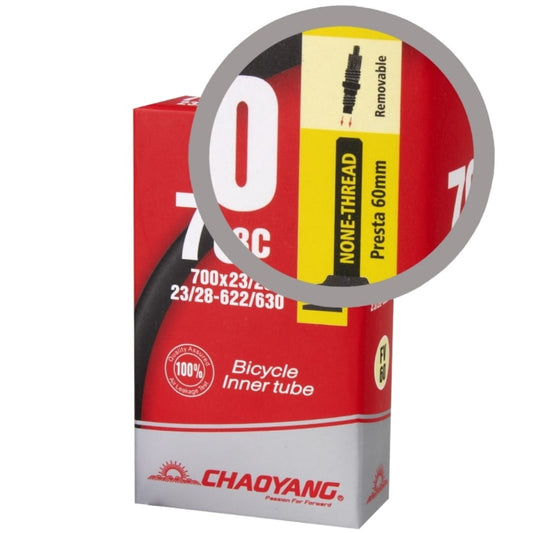 CHAOYANG Cámara de Aire - 28" (700x23/28C) Presta 60mm