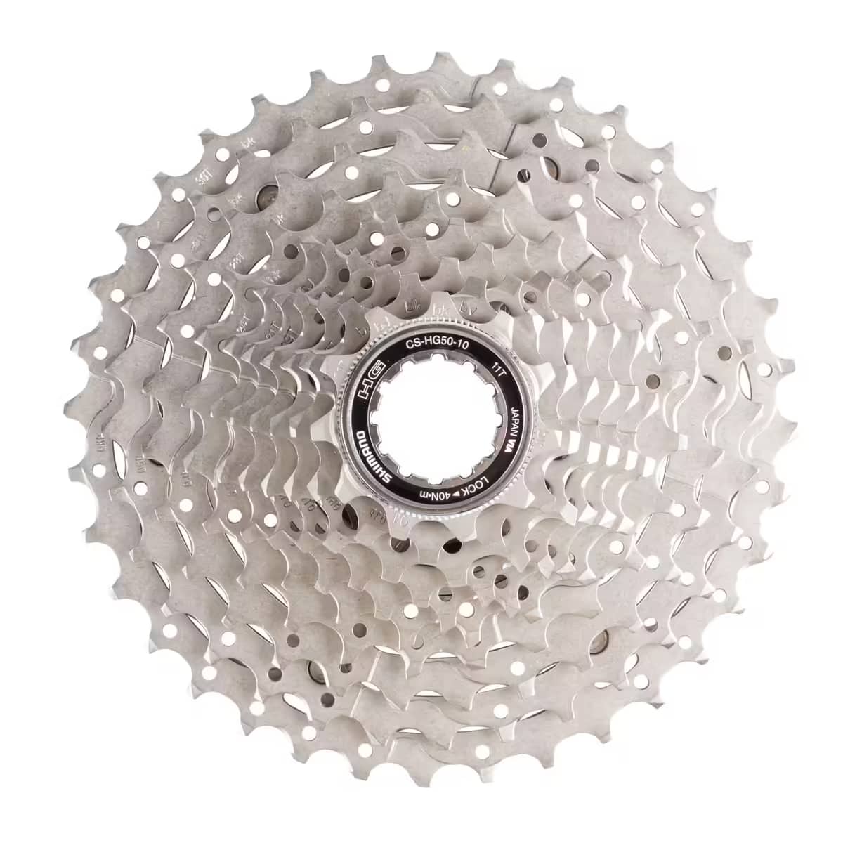SHIMANO Deore CS-HG50-10 Cassette 10 velocidades - 11-36 dientes