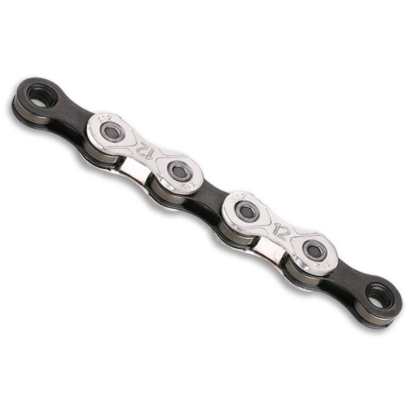 Cadena KMC X12 12 velocidades 126e Plata-Negro