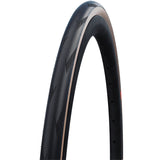 SCHWALBE Neumático plegable PRO ONE TUBELESS 28X1.25" (700X32C) SUPER RACE V-GUARD - ADDIX RACE - Transparent Sidewall