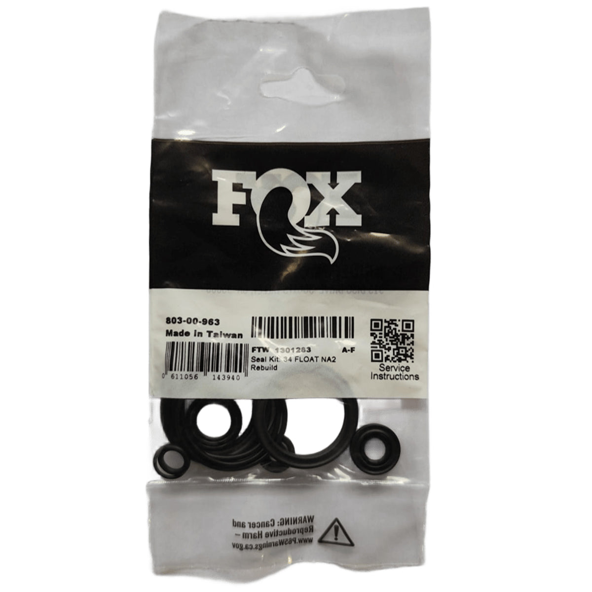 Kit de juntas mantenimiento Horquilla Fox 34 Float NA2 - 803-00-963