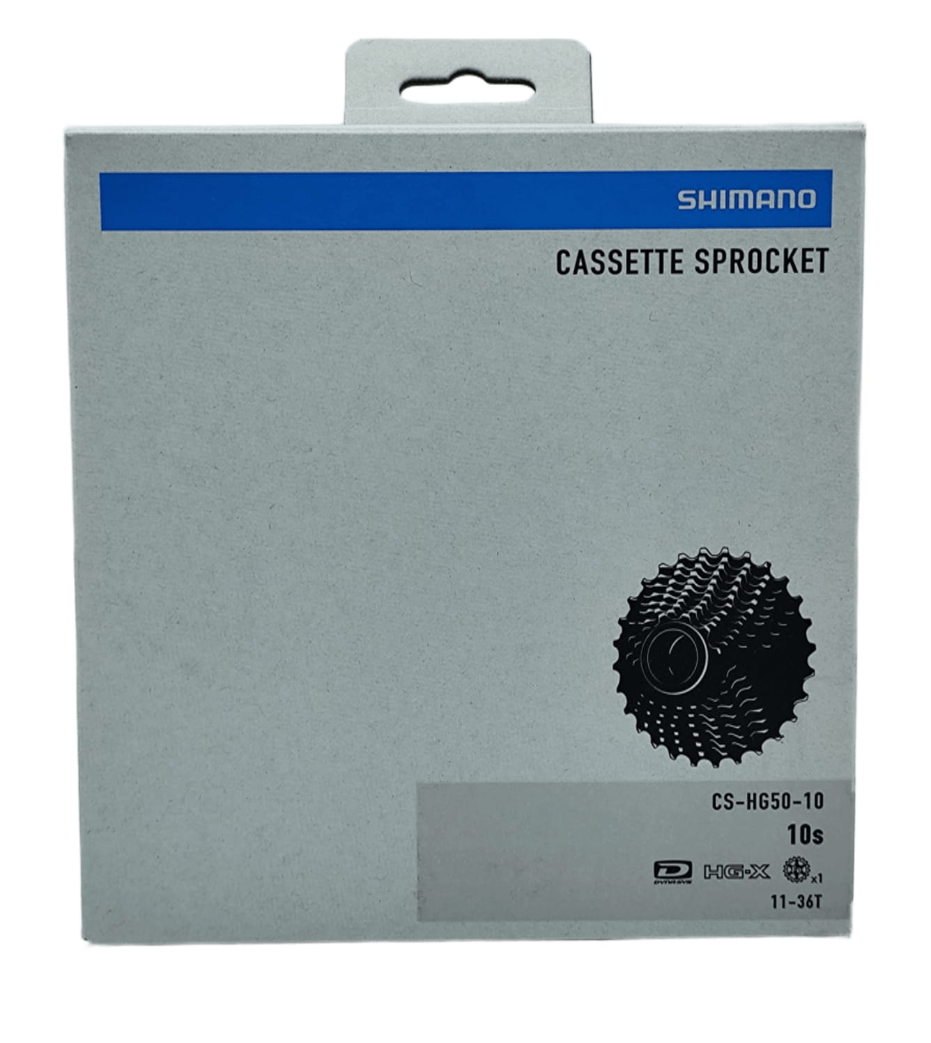 SHIMANO Deore CS-HG50-10 Cassette 10 velocidades - 11-36 dientes
