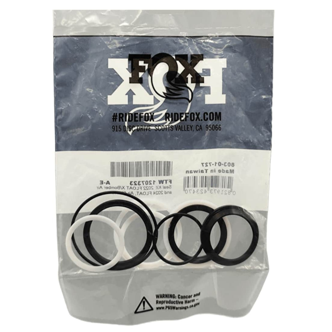 Kit de juntas de aire Fox Racing Shox para Float X 2022 / Float 2024 - 803-01-727