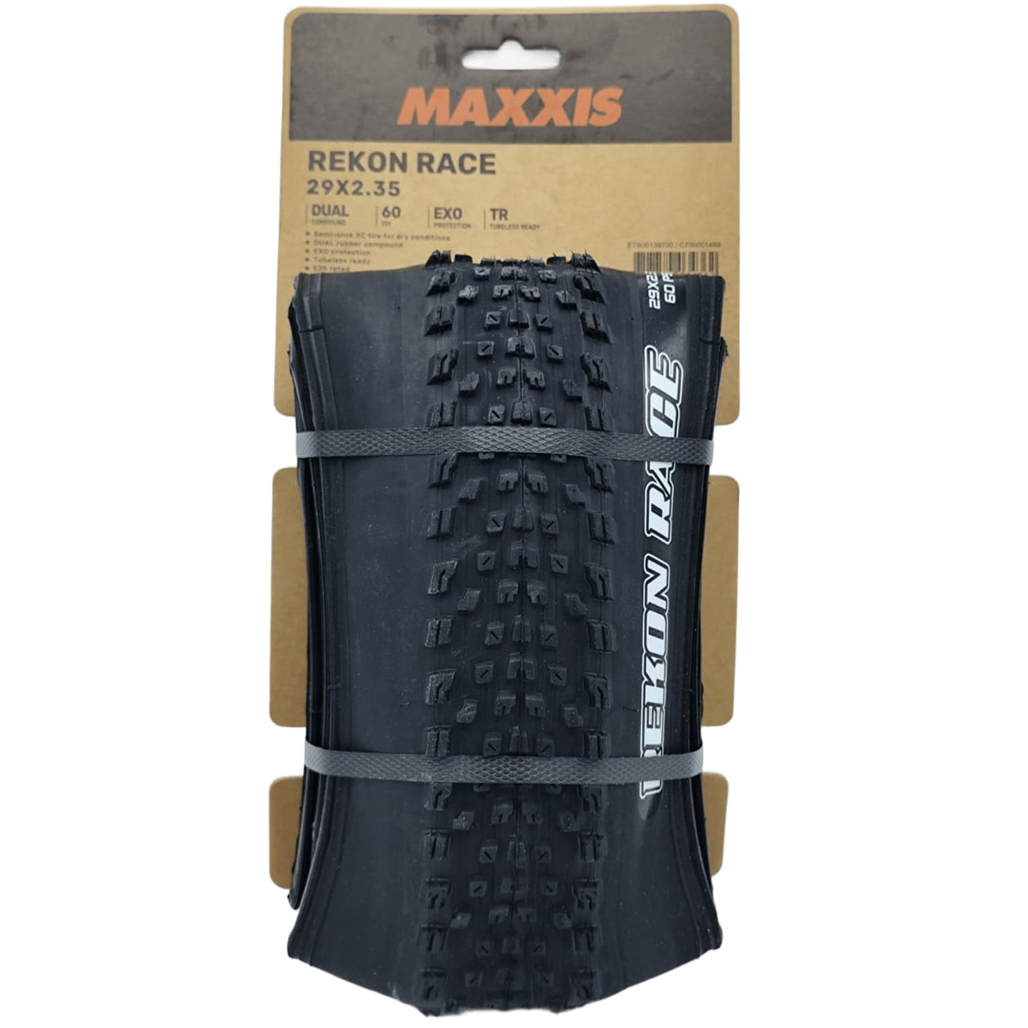 Maxxis Neumático plegable REKON RACE 29X2.35" TR EXO DUAL 60TPI
