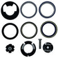 ACROS Dirección integrada 1 1/8"-1.5" IS52/28.6 - IS52/40 guiado interno de cables