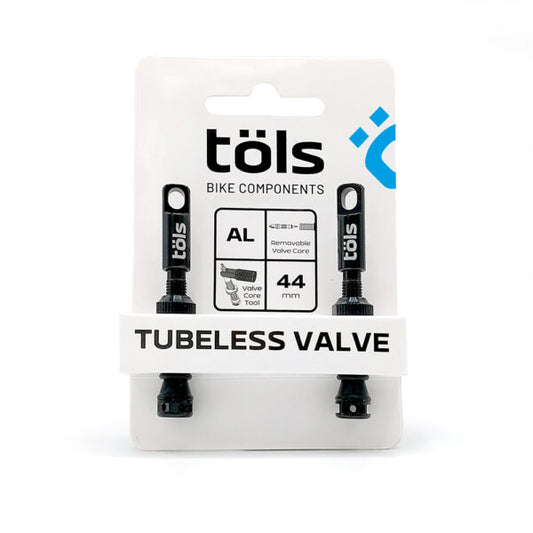 TÖLS Valvulas Tubeless Aluminio 44mm - Presta