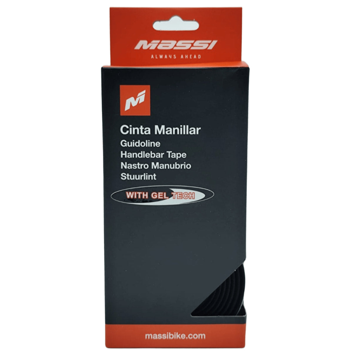 Cinta de Manillar MASSI Sumer Gel - Corcho + Gel - 2.5mm