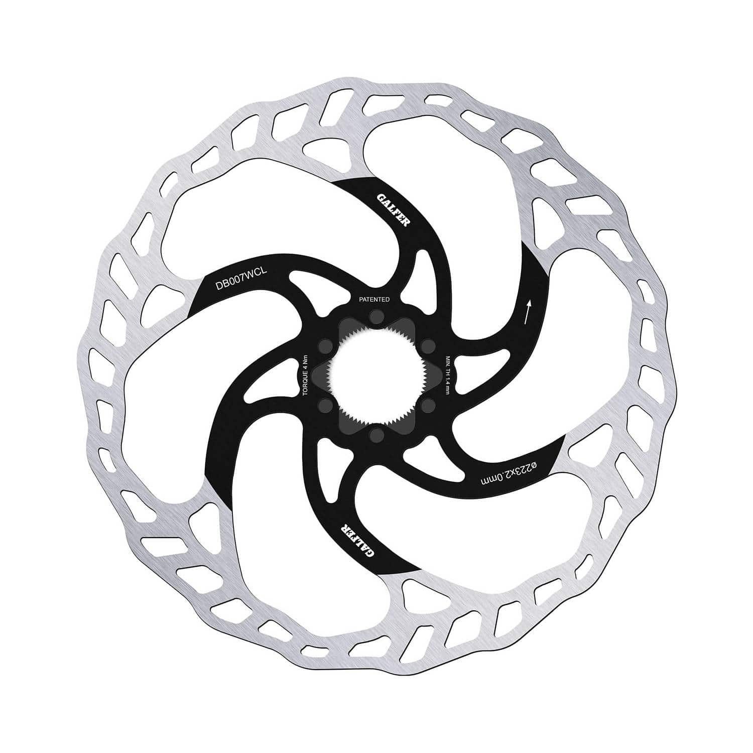 GALFER DISCO DE FRENO 2.0MM - Centerlock