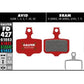 GALFER Pastillas de Freno Disco FD427 - AVID Elixir, 1, 3, 5, 7 XX, XO, BRAKING Incas, SRAM XX, X0, X7, X9, DB, Level, T, TL, TRICKSTUFF Piccola
