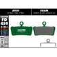 GALFER Pastillas de Freno Disco FD459 - Avid X0 Trail, 7 Trail, 9 Trail, Sram Guide R, RS, RSC, Ultimate, G2