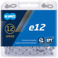Cadena KMC e12 12 velocidades 130e Plata