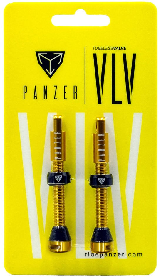 PANZER Valvulas Tubeless Aluminio 48mm - Presta