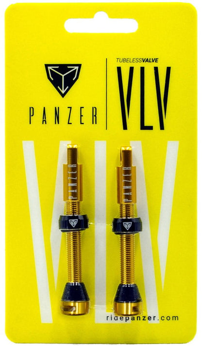 PANZER Valvulas Tubeless Aluminio 48mm - Presta