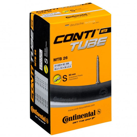 Continental Cámara de Aire - MTB 26"  1.75/2.5 Presta