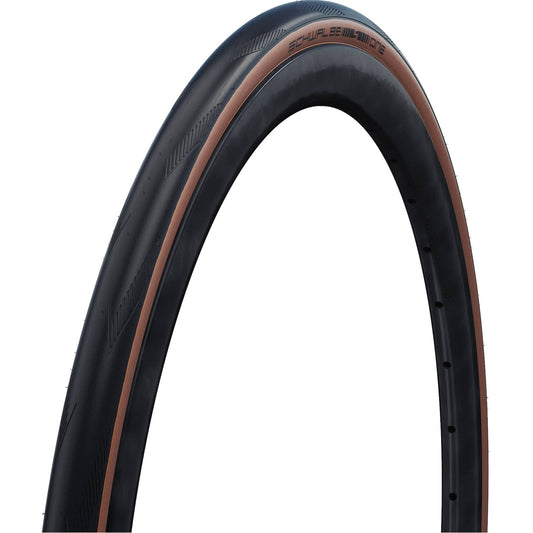 SCHWALBE Neumático plegable PRO ONE TUBELESS 28X1.25" (700X32C) RACE GUARD - ADDIX - Bronze Sidewall